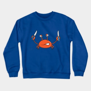 Stabby Crabby Crewneck Sweatshirt